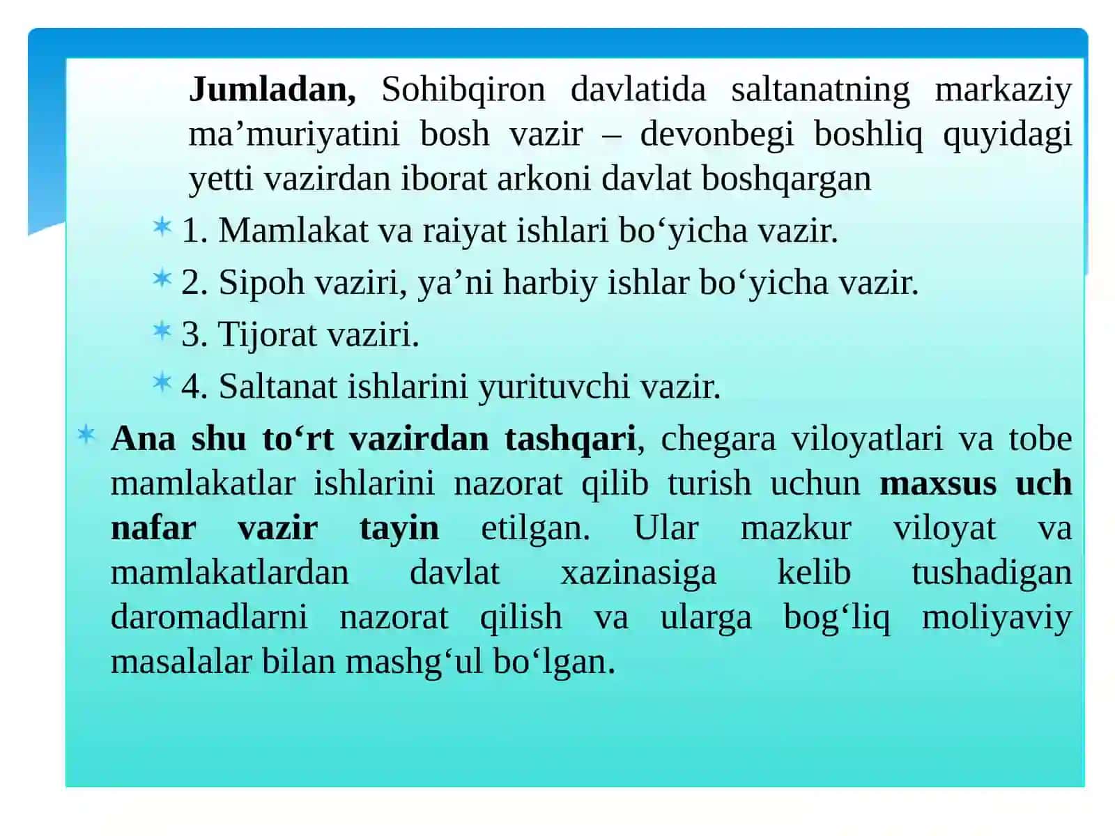 AMIR TEMUR VA TEMURIYLARDAVRIDAQIQTISODIYG‘OYALAR VA IQTISODIY SIYOSAT 4