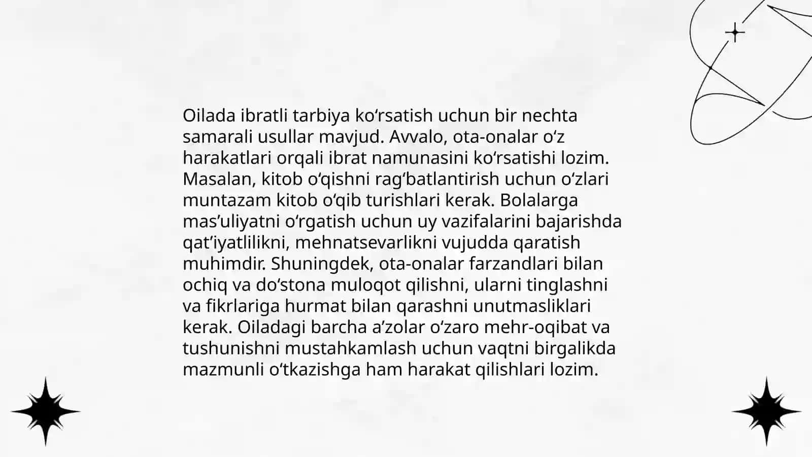 Tarbiyaning milliy an'analardagi o‘rni 4