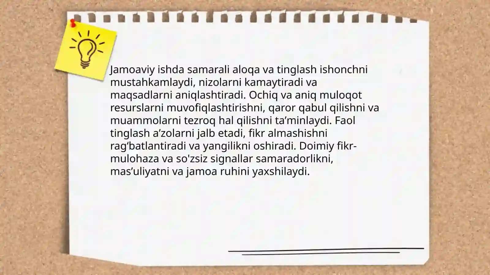 Jamoada ishlash (teamworking) va uning afzalliklari 4