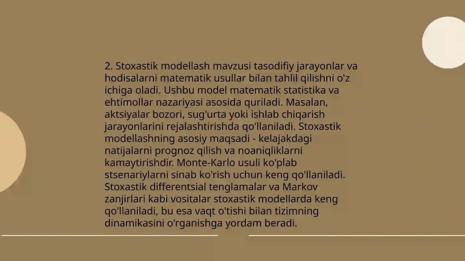 Modellashtirish nazariyasining asosiy tushunchalari 4