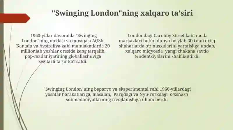 Inglizdagi "Sving" Harakati: Kelib Chiqishi va Asoslari 4