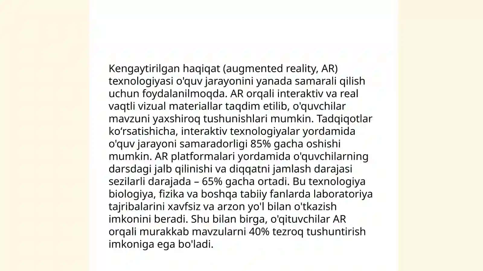 Texnologiya fani darslariga integratsion yondashuv 4
