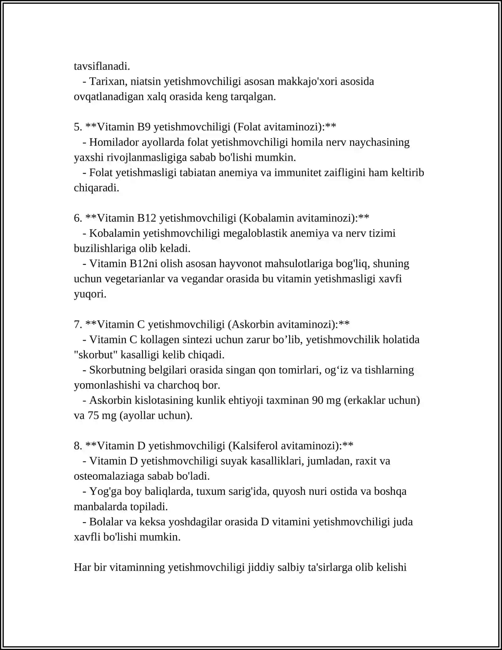 NASLIY AVITAMONOZLAR 4