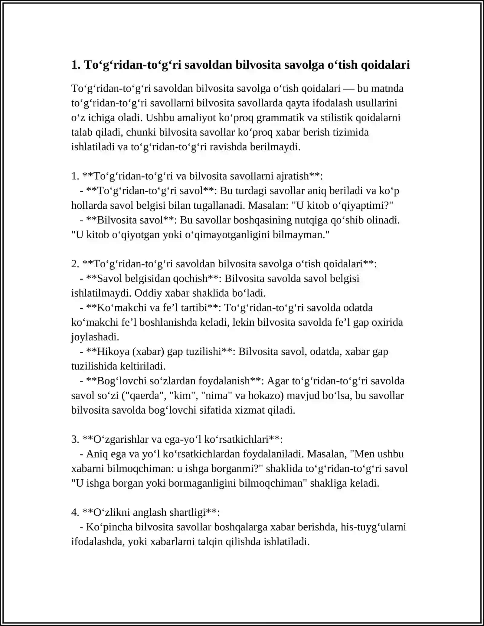 REPORTING QUESTIONS,REPORTING COMMANDS AND REQUESTS, OTHER REPORTING VERBS 4
