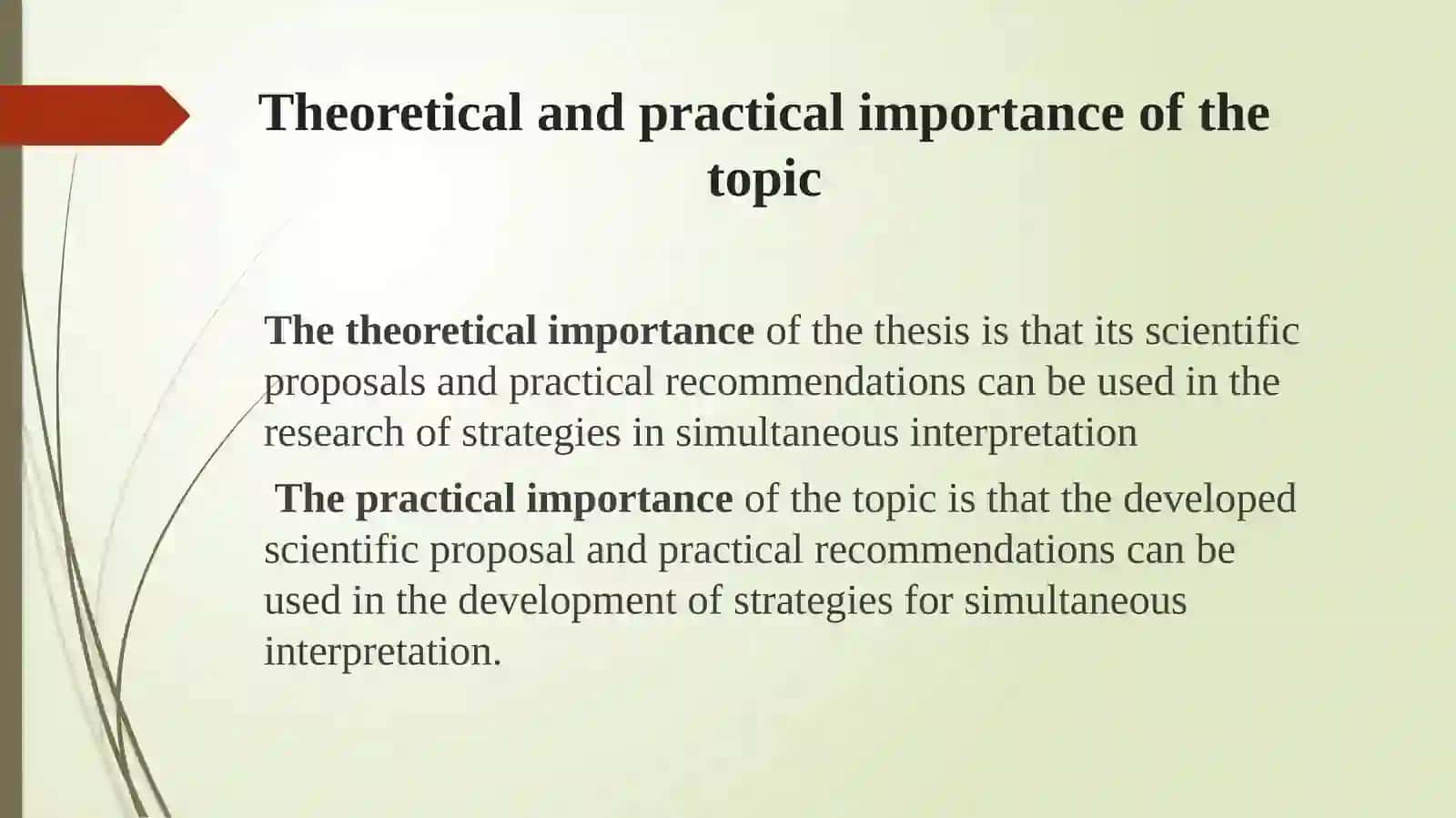 Strategies in simultaneous interpretation 4