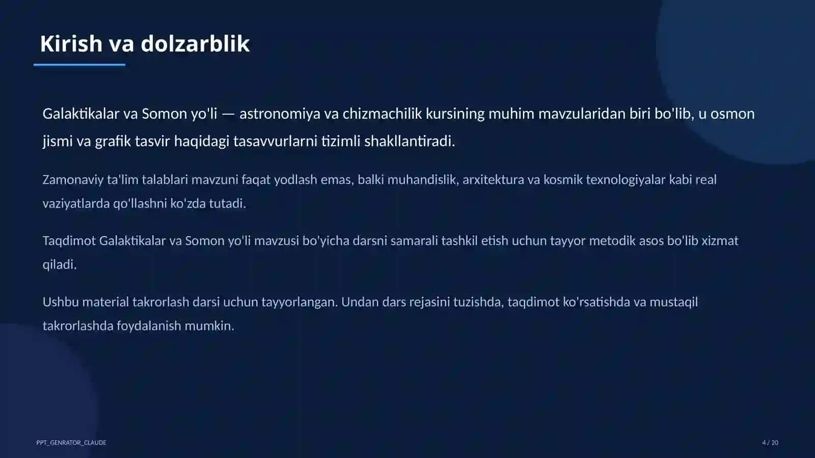 Galaktikalar va Somon yo'li (11-sinf) 4