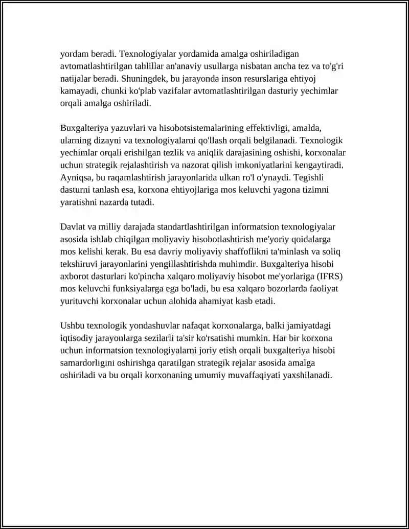 INFORMASION TEXNOLOGIYALARGA ASOSLANGAN BUXGALTERIYA HISOBI SHAKLI 4