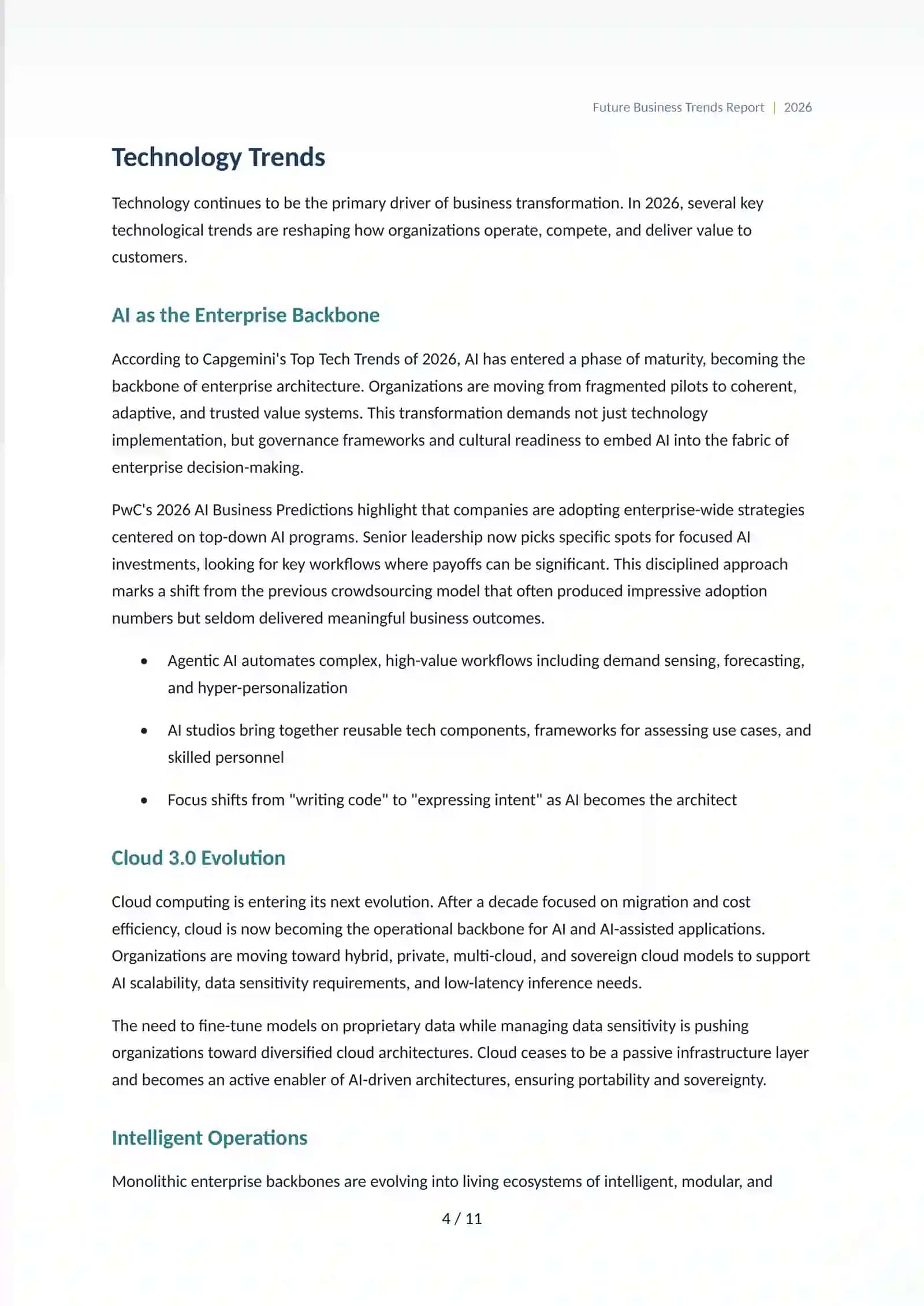 future business trends report book 4