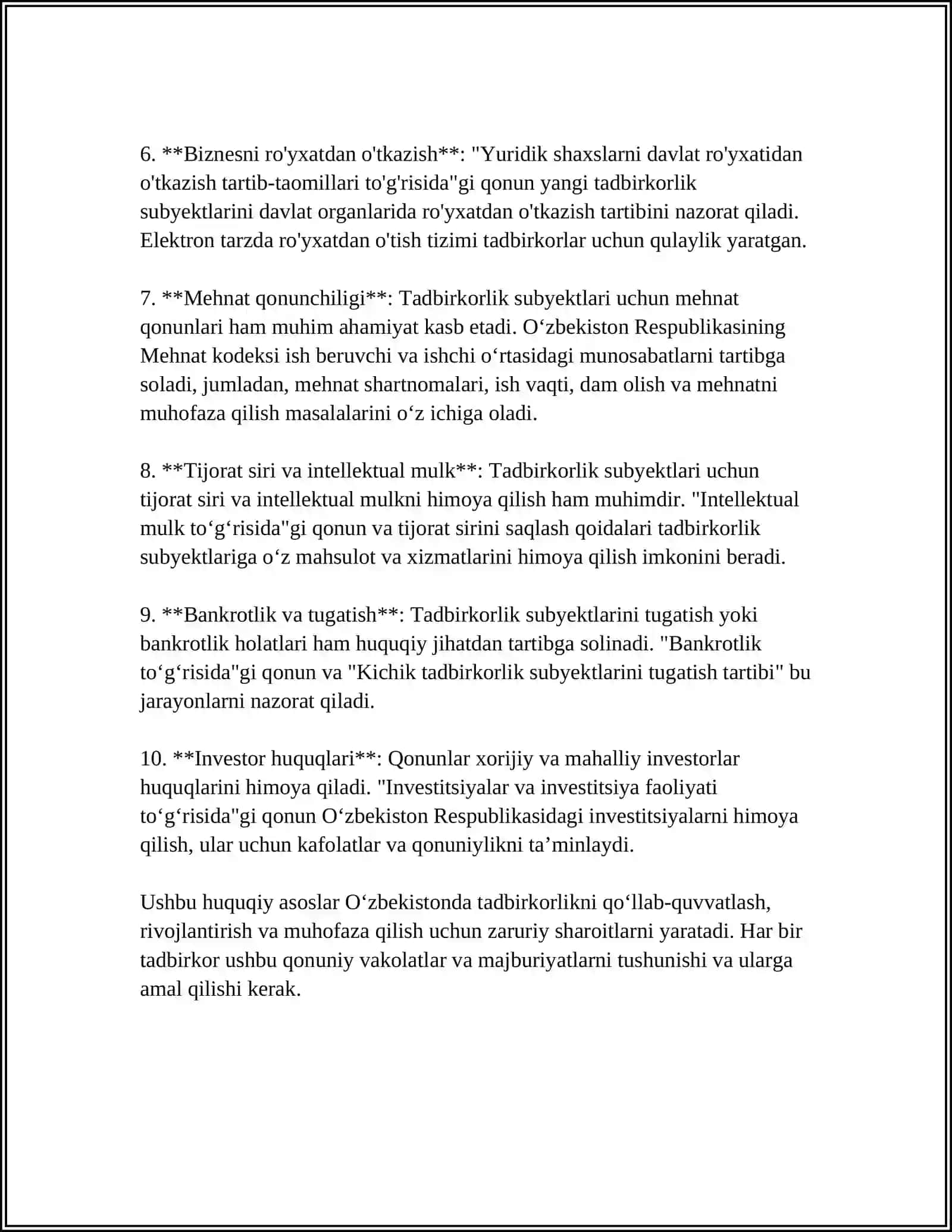 TEMIR YO'L TRANSPORTI - YUK VA TIJORAT ISHLARINI TASHKIL ETISH VA UNING HUQUQIY ASOSLARI 4