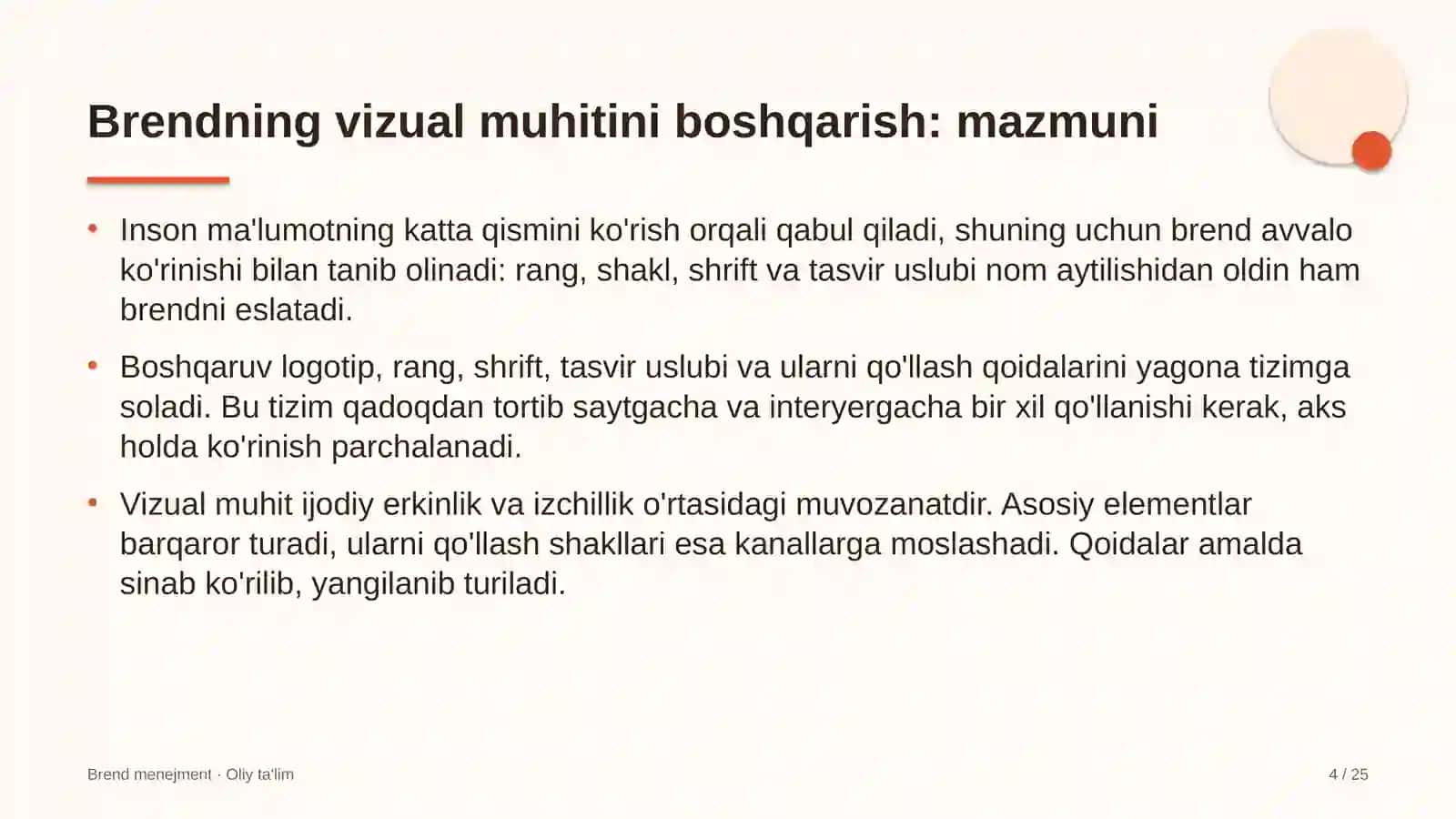 Interyer dizaynida brendning vizual muhitini boshqarish 4