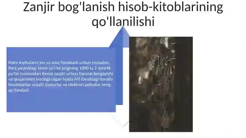 UCH FAZALI TOK ZANJIRLARI VA ULARNI HISOBLASH 4