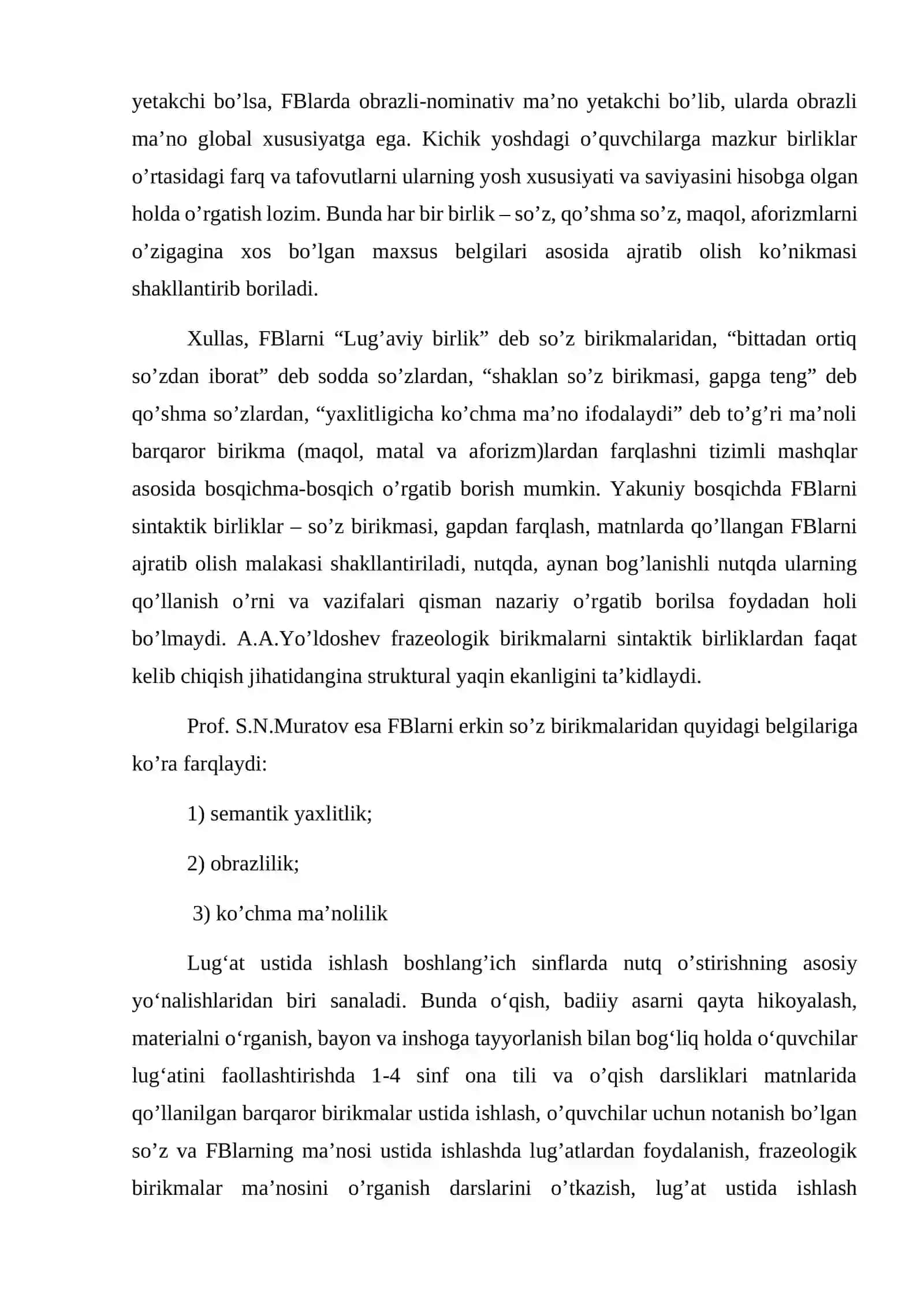 Oʻquvchilarning nutqini oʻstirishda frazeologik birliklardan foydalanish 4