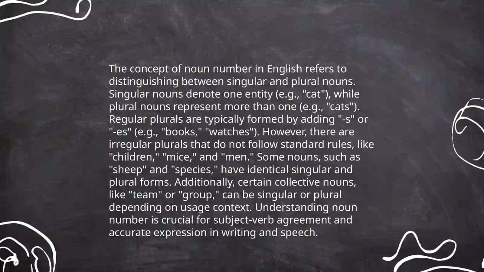 Grammatical categories 4