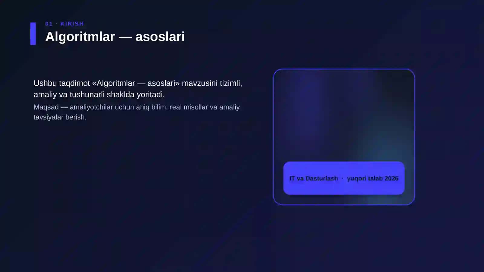 Algoritmlar — asoslari 4