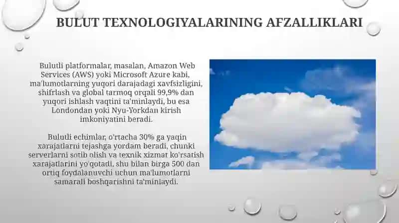 Bulut Texnologiyalaridan Huquqiy Xizmatlarda Foydalanish 4