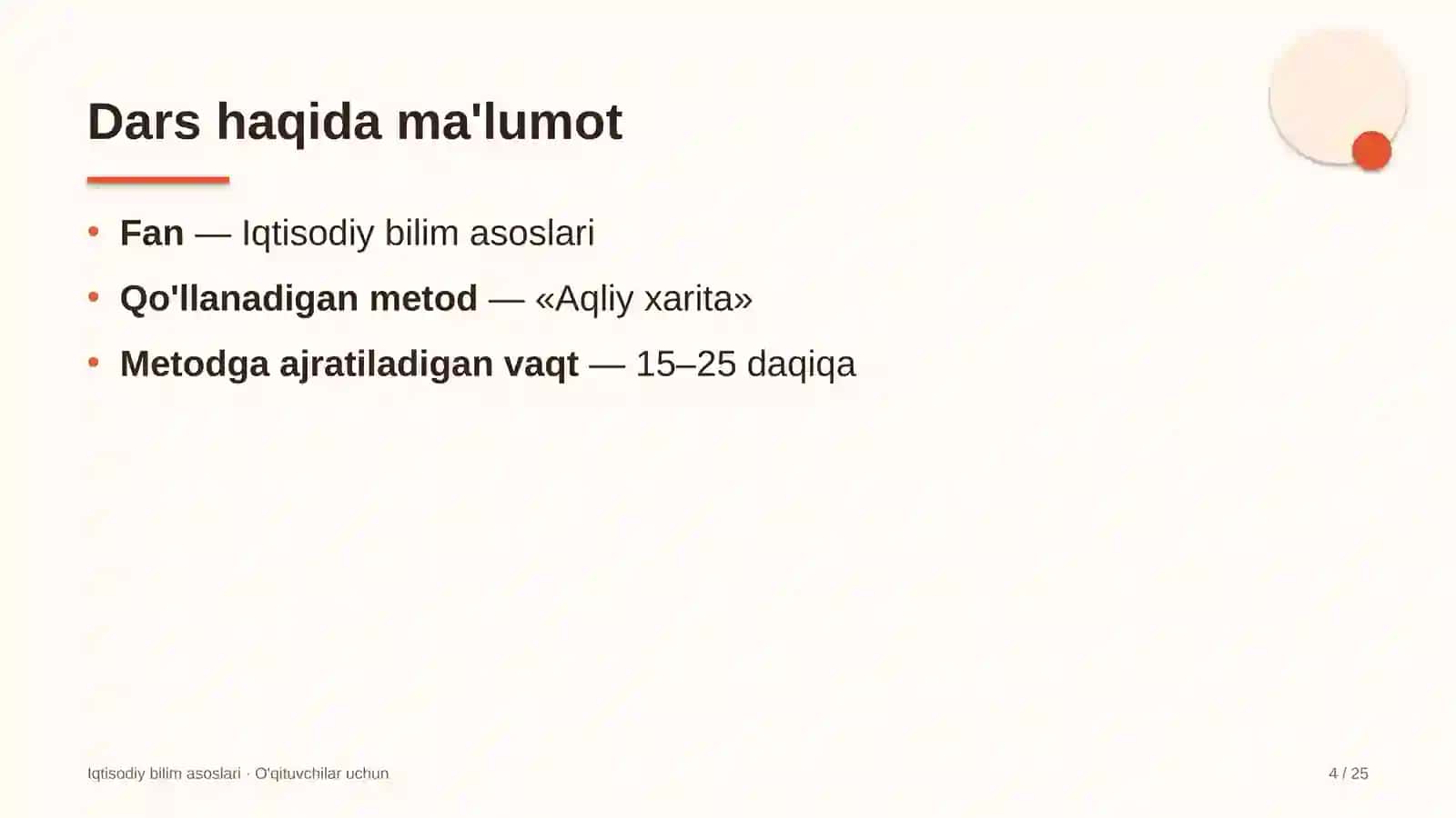 iqtisodiy bilim asoslari darslarida aqliy xarita metodidan foydalanish 7644 4