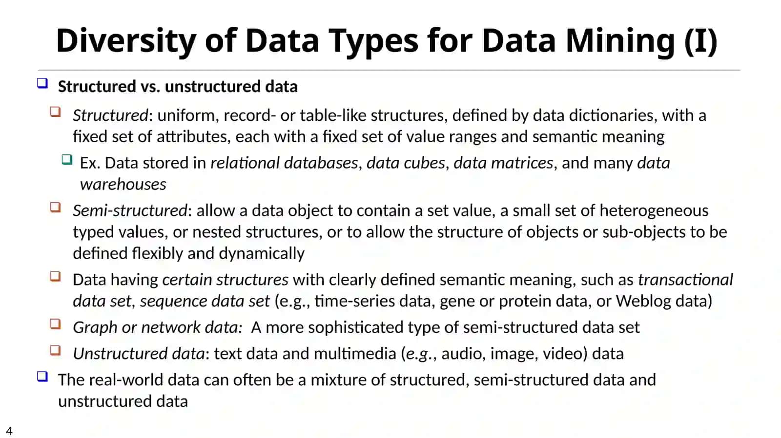 Data Mining: An Essential Step in Knowledge Discovery 4