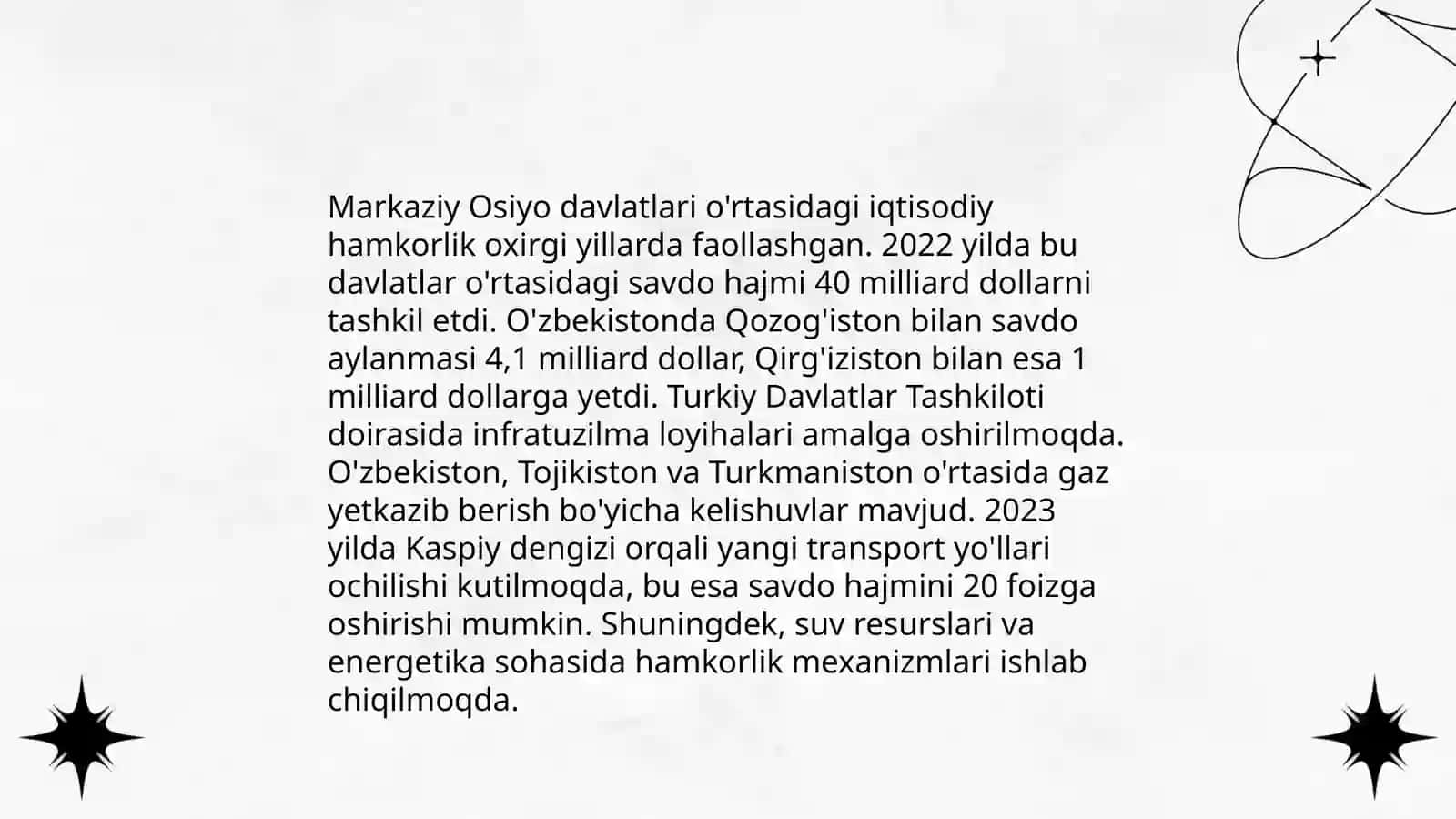 O‘zbekistonning mintaqaviy diplomatik tashabbuslari 4