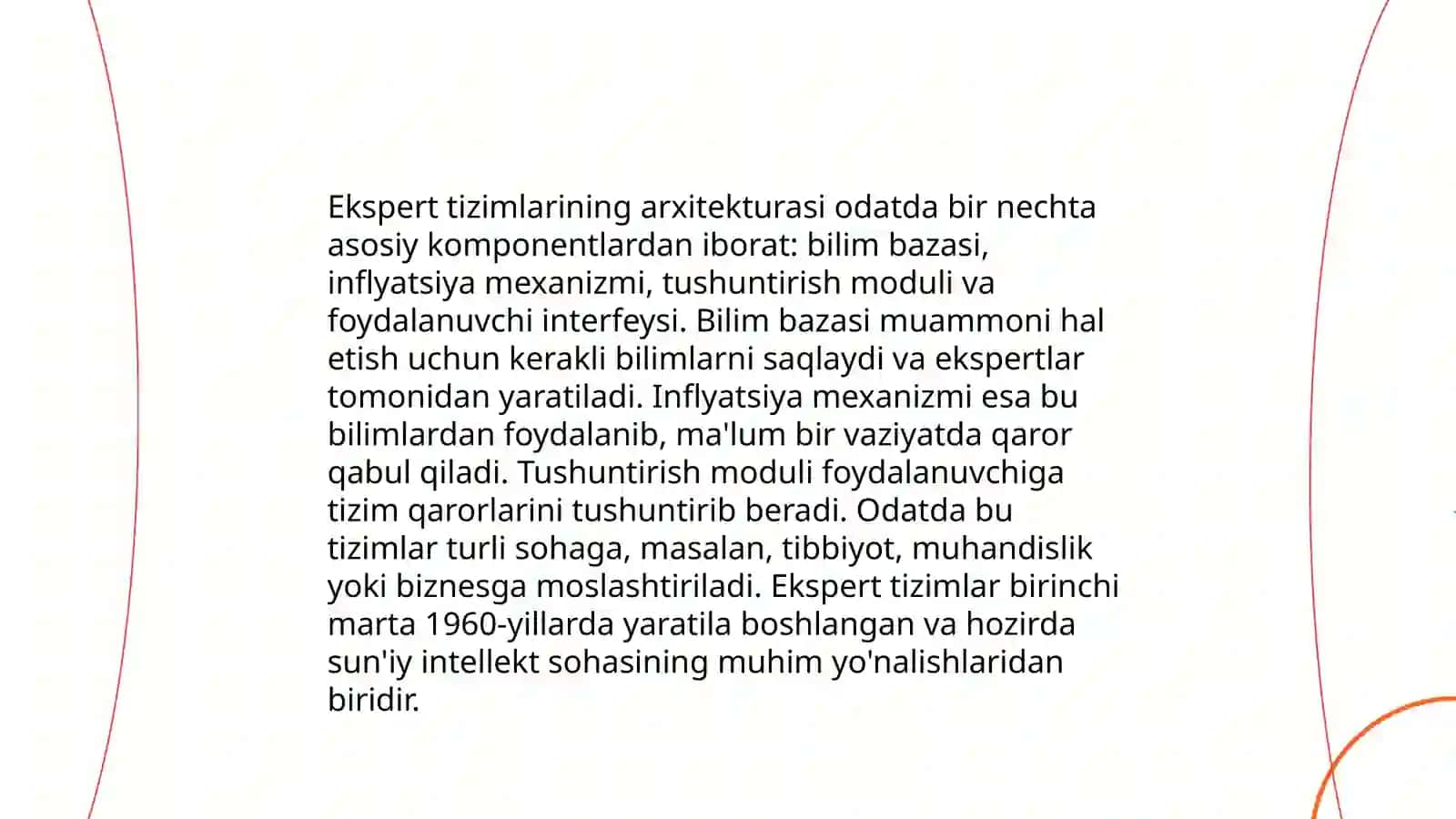 Ekspert tizimlari 4