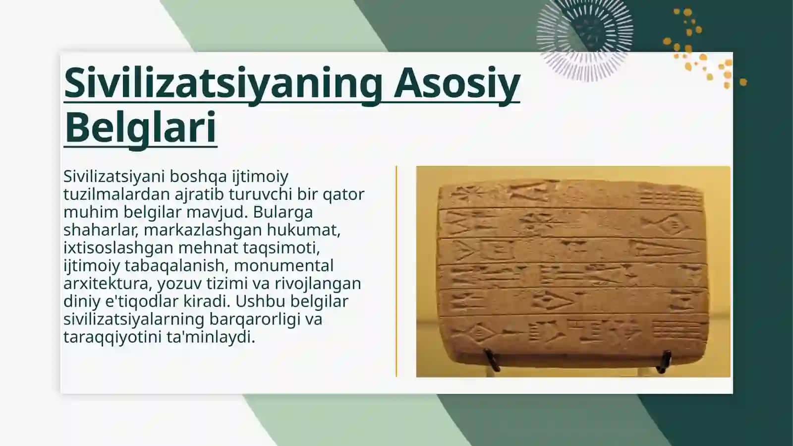Dastlabki sivilizatsiyalar mafkurasi 4