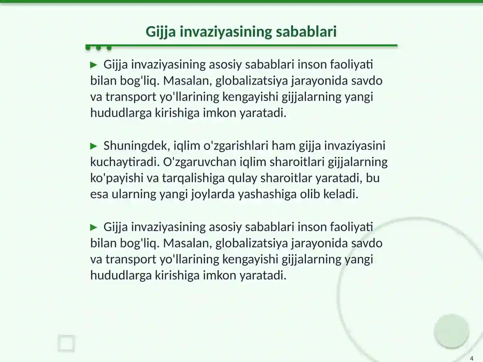 Gijja invaziyasi 4
