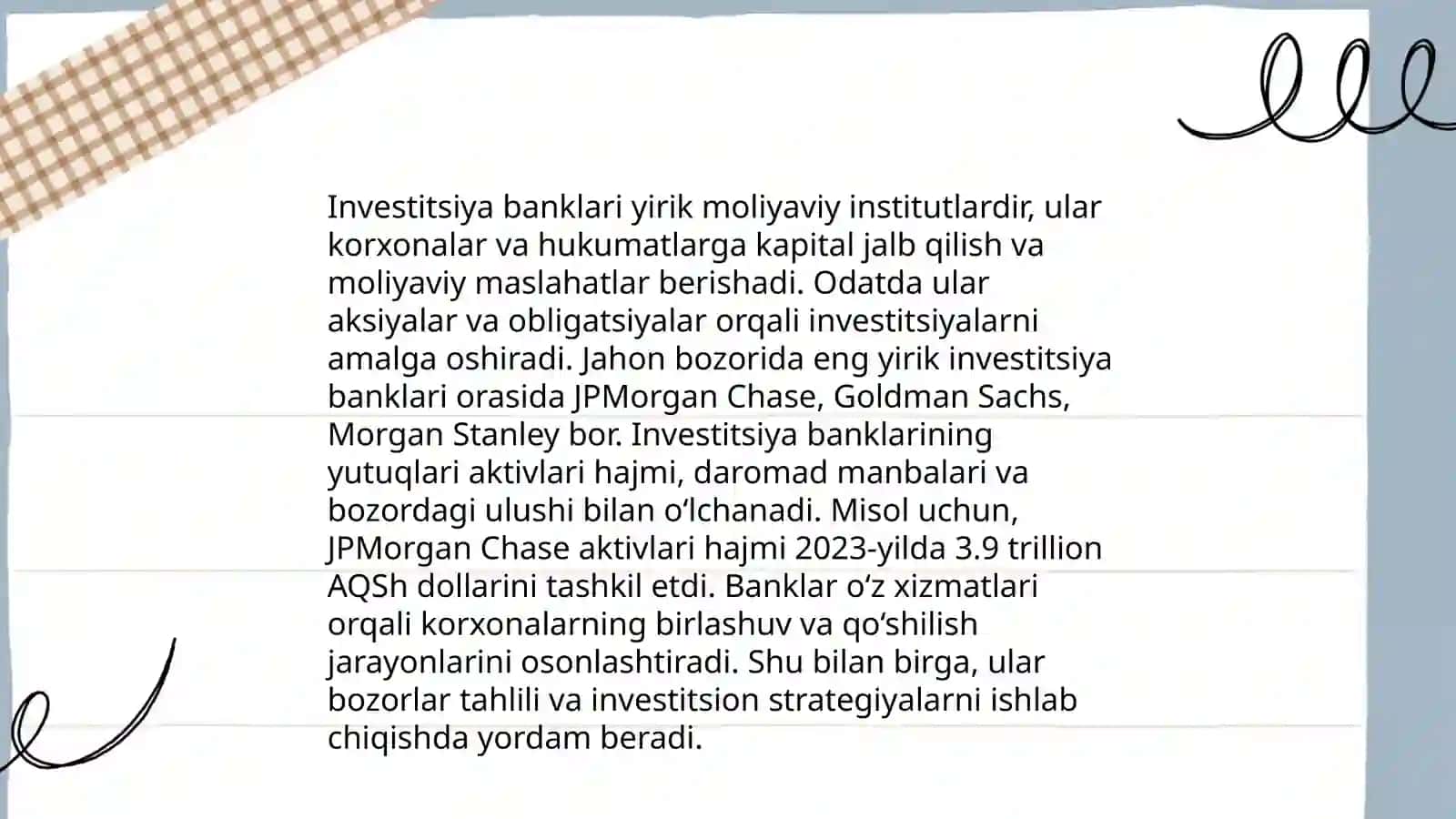 Moliya bozorining professional ishtirokchilari 4