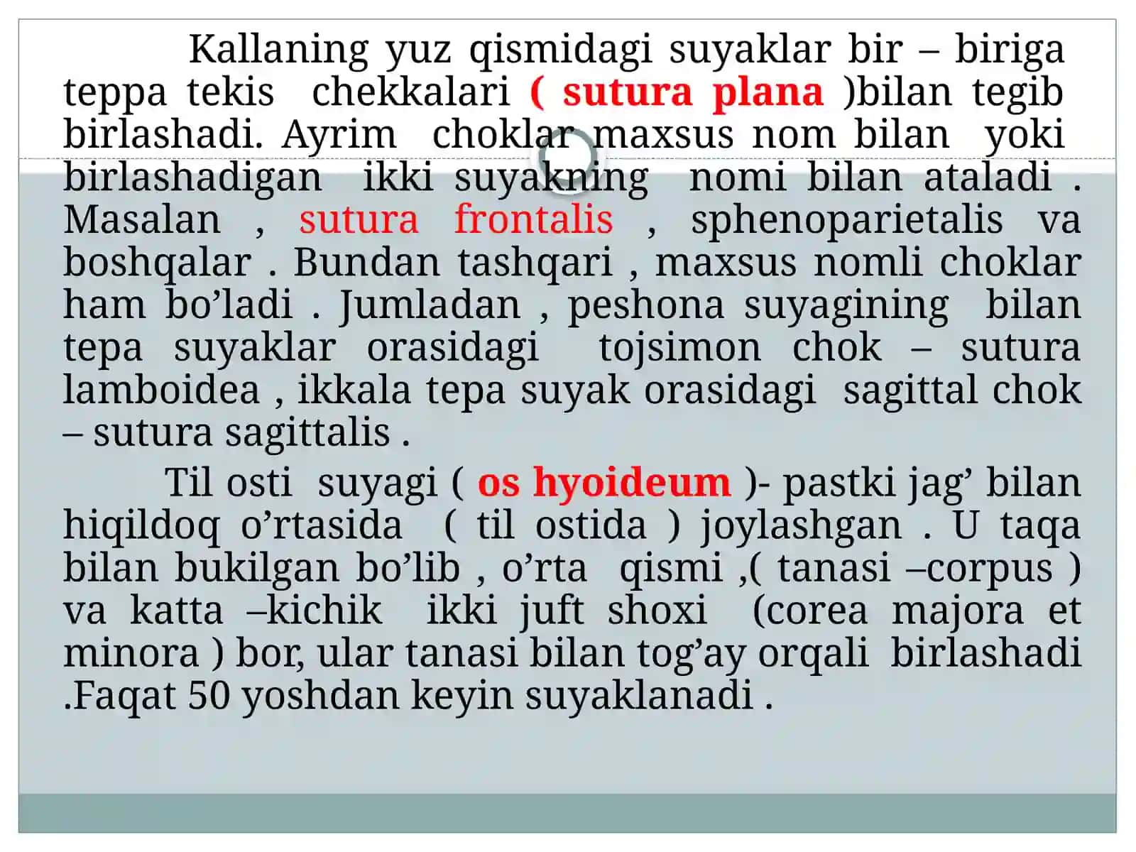 Kallasuyaklarining harakatchan va harakatsiz birikishlari 4