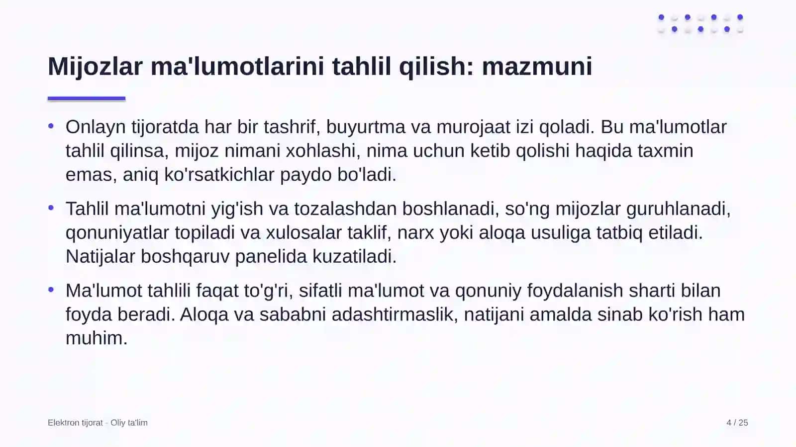 tizim integratorlarida mijozlar ma'lumotlarini tahlil qilish 1597 4