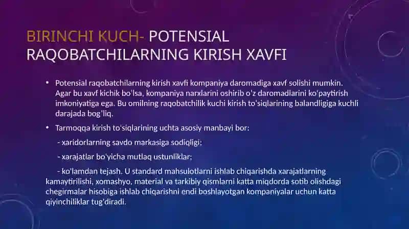 Porterning besh kuch nazariyasi 4