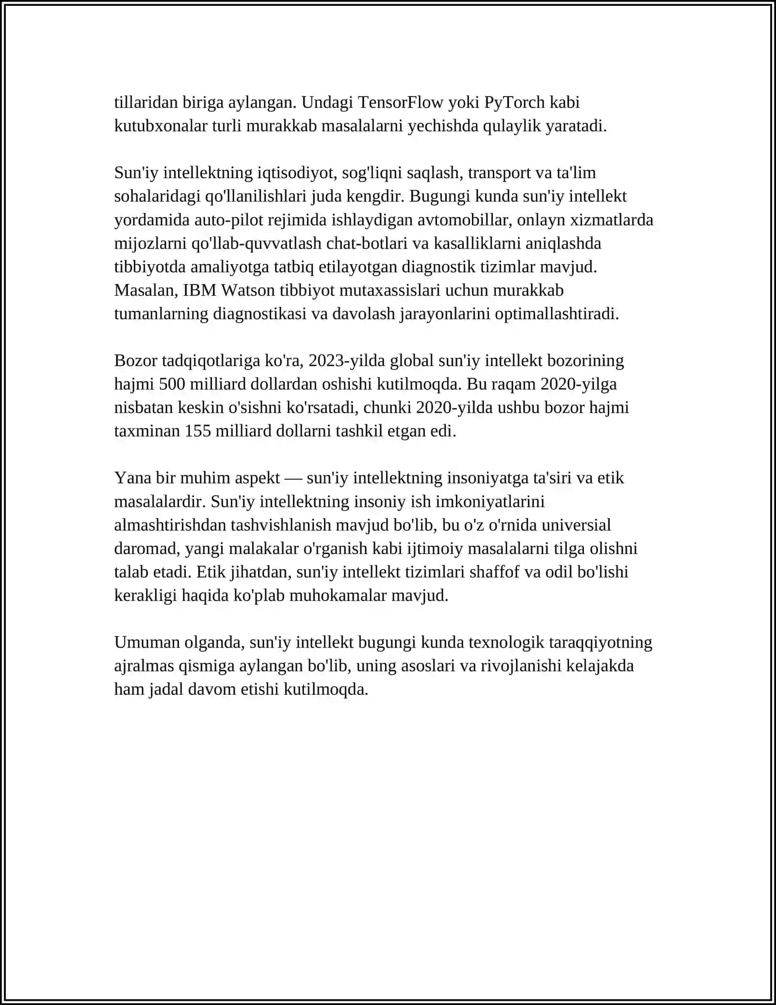 SUNʼIY BASIS USULI 4
