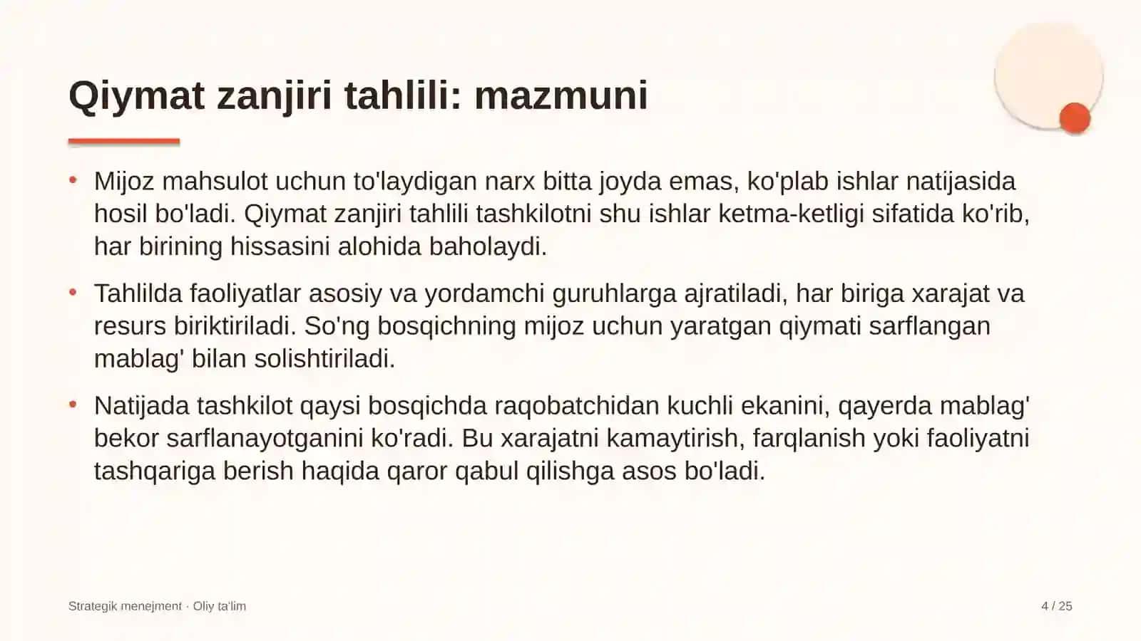 oshxonalarda qiymat zanjiri tahlilini o'tkazish 2901 4