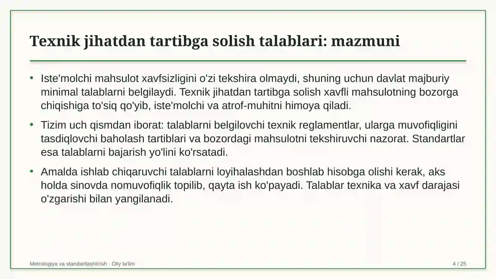 poyabzal ta'mirlash ustaxonalarida texnik jihatdan tartibga solish talablari 9034 4