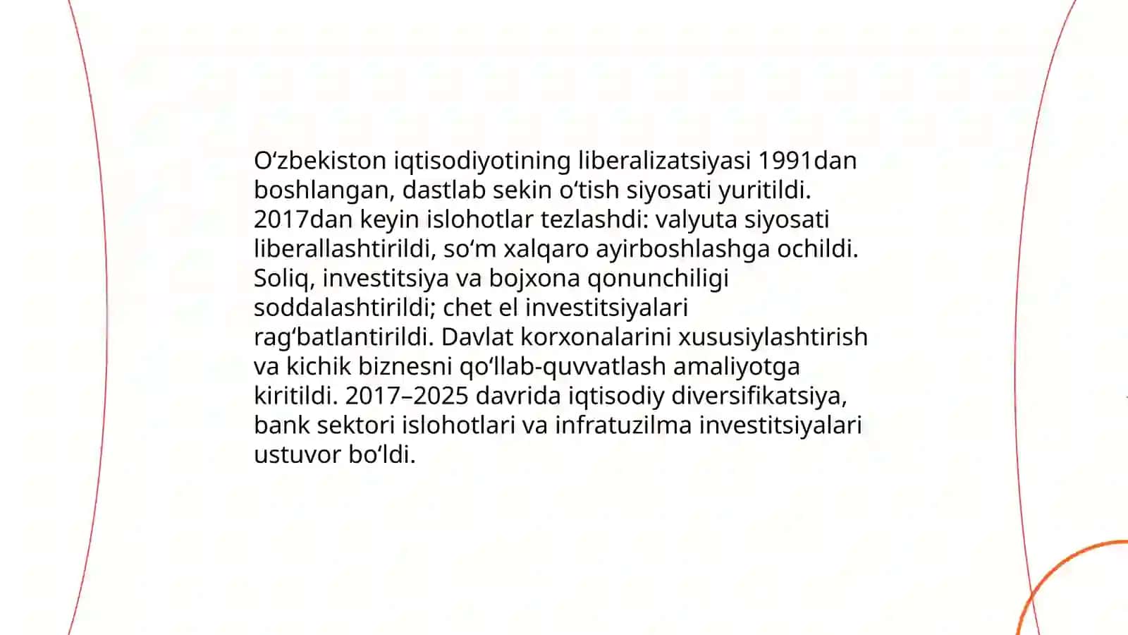 1991-2025yillarda Oʻzbekiston va jahon davlatlari taraqqiyoti 4