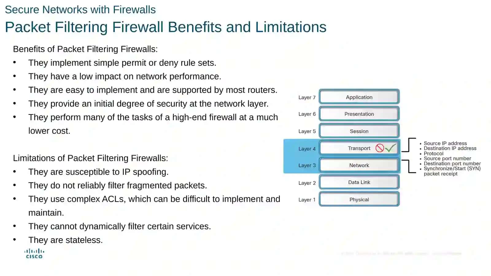 Secure Networks with Firewalls 4