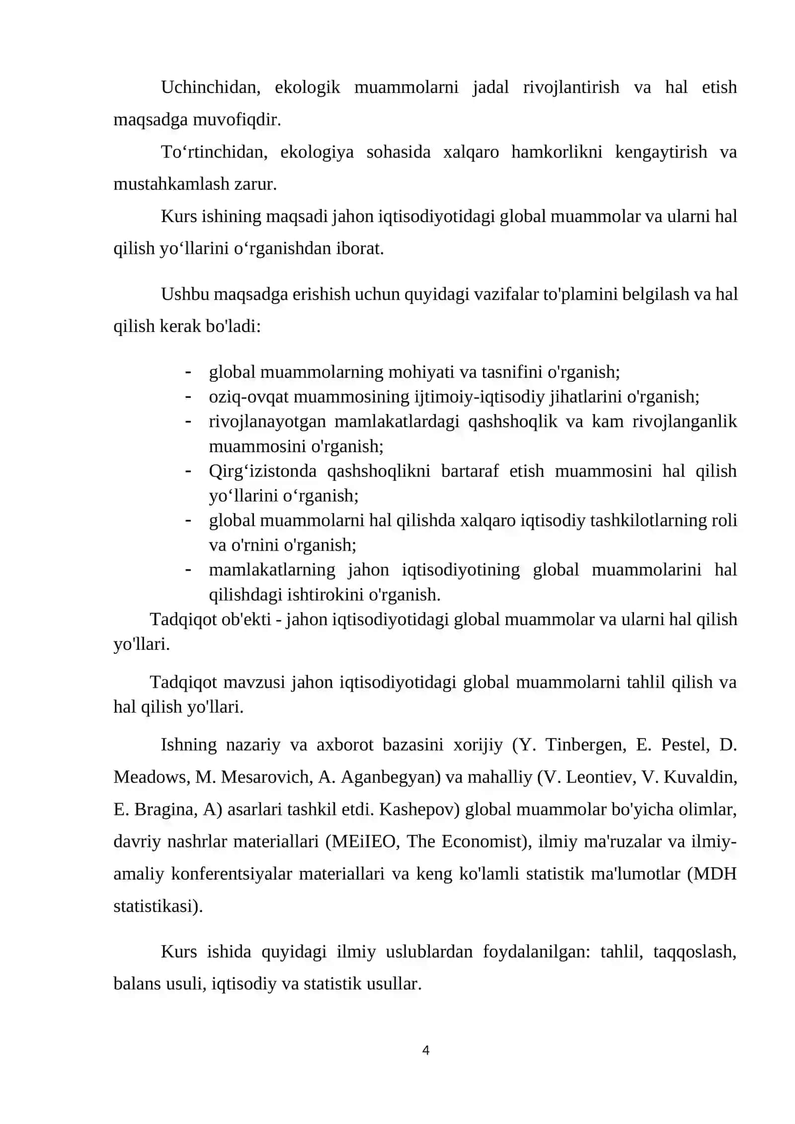 Jahonning global iqtisodiy muammolari 4