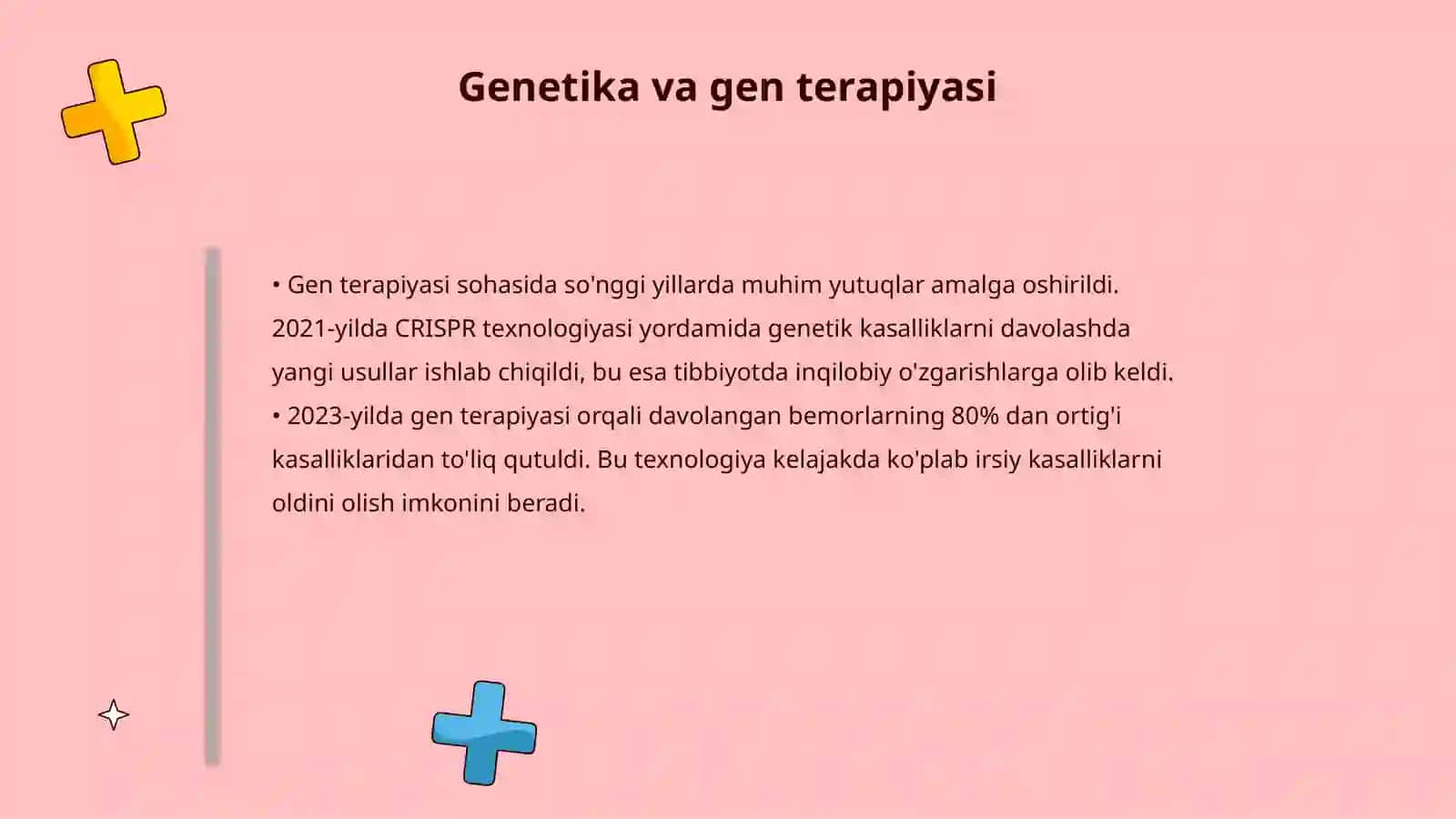 Tibbiyot yangiliklari 4