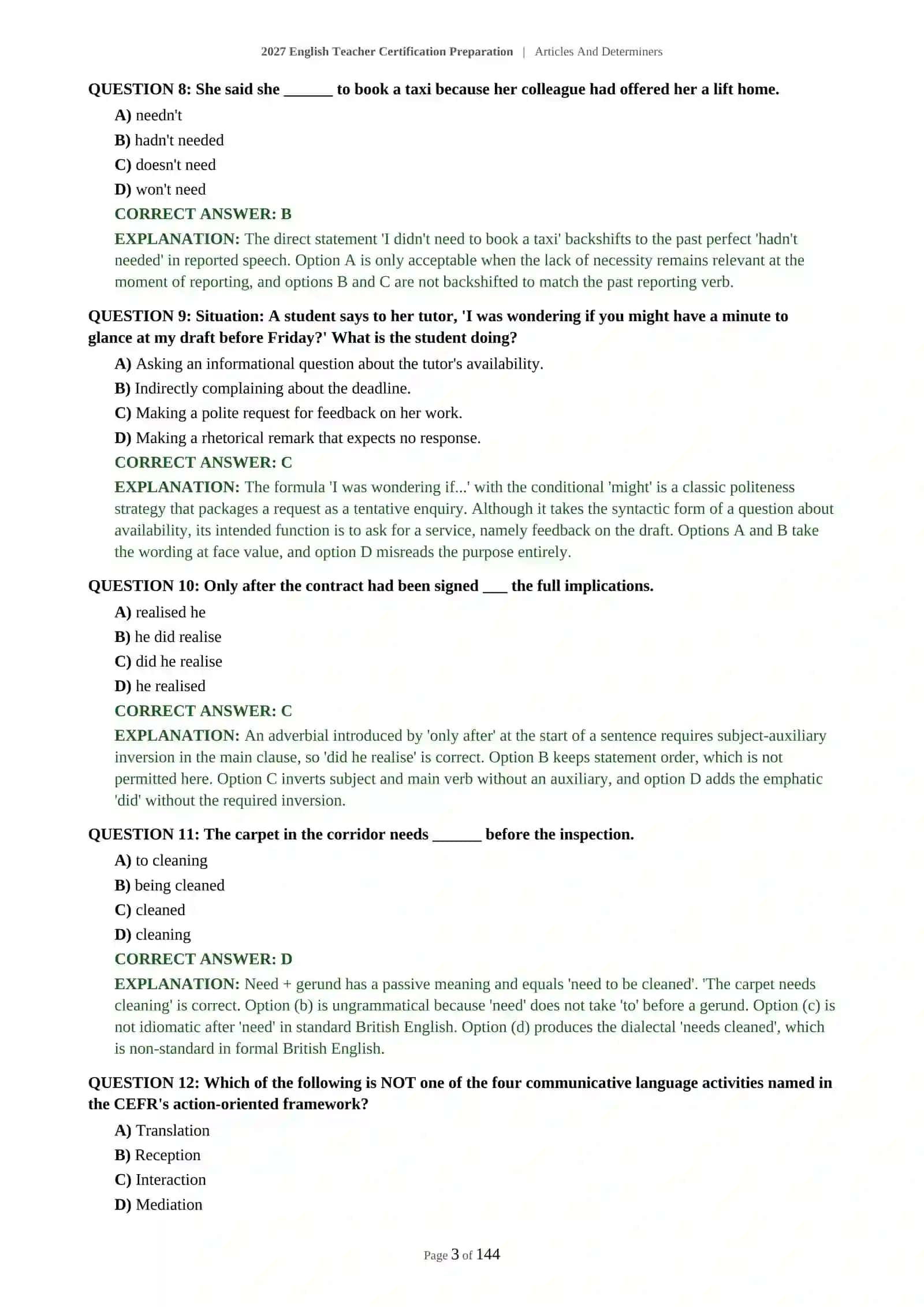Articles And Determiners 4