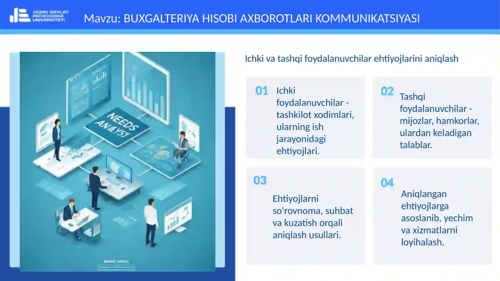 Buxgalteriya hisobi axborotlari kommunikatsiyasi 4