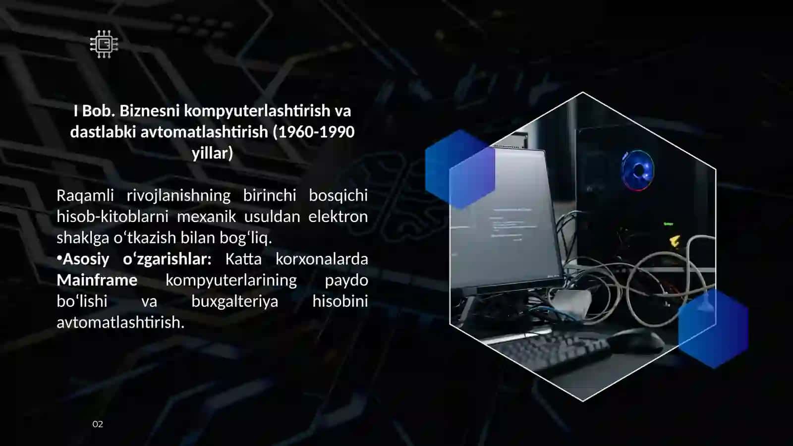 ”Biznesda raqamli texnologiyalarning rivojlanish bosqichlari” 4