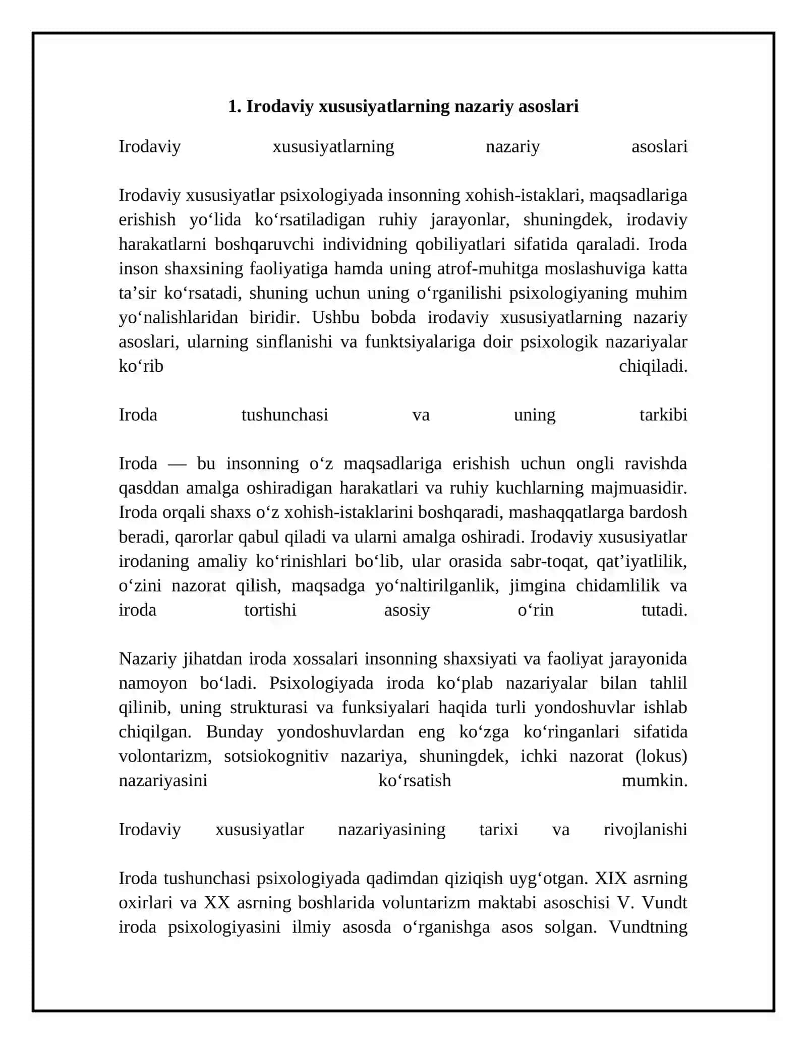 Irodaviy xususiyatlarni oʻrganish metodlari 4