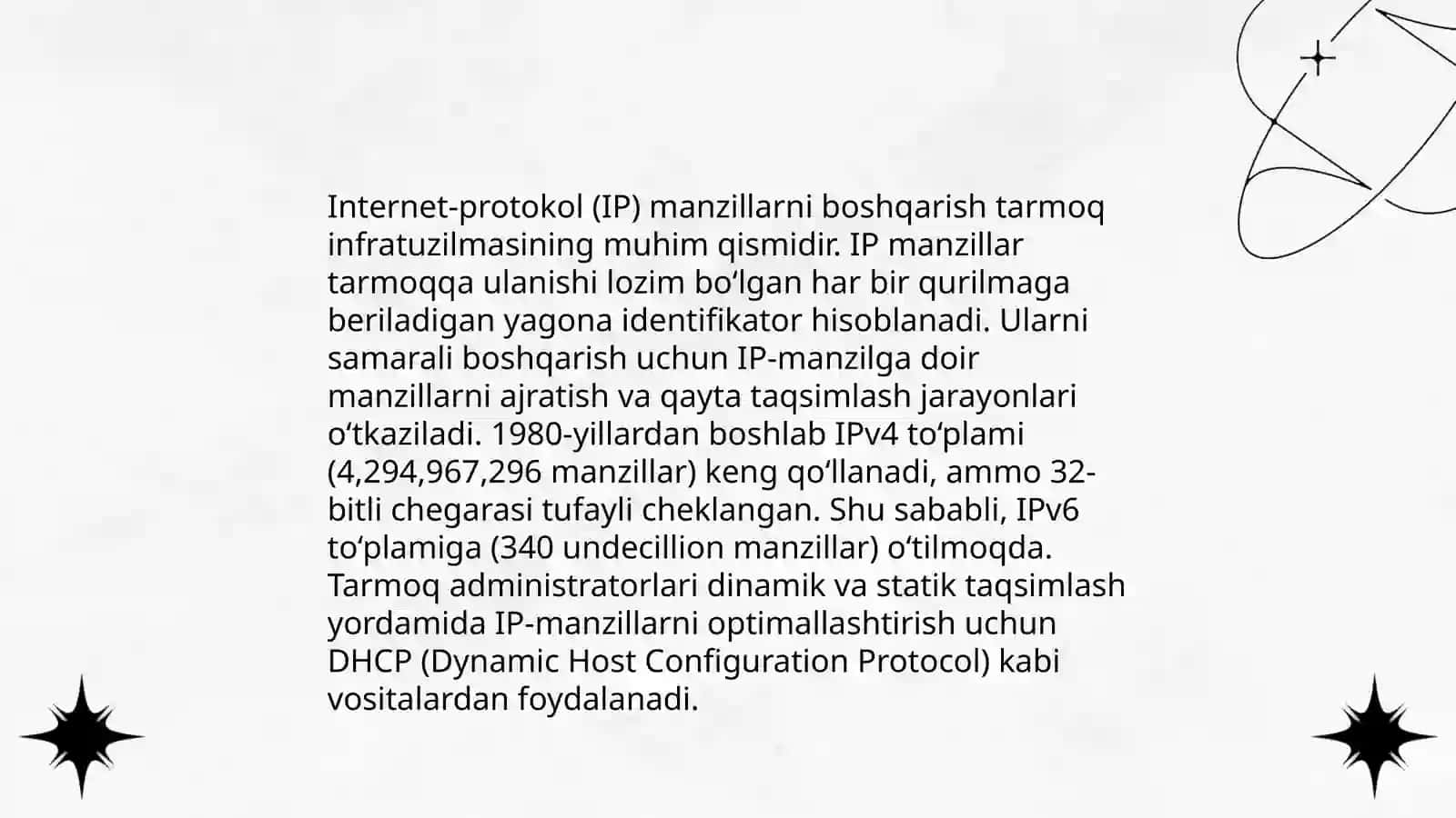 TCP |IP protakollari steki 4