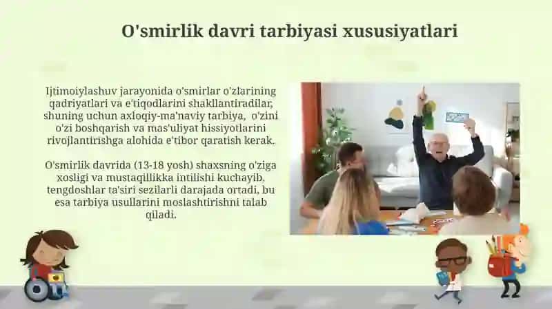 Go'daklik davri tarbiyasi xususiyatlari 4
