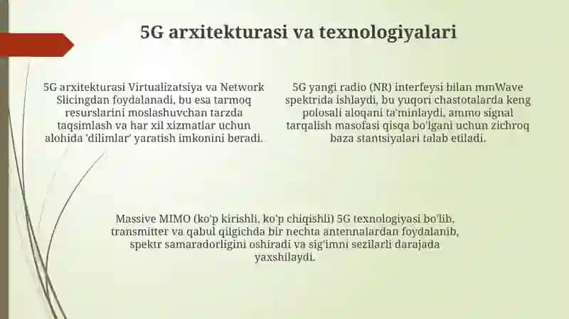 5G tarmoq 4
