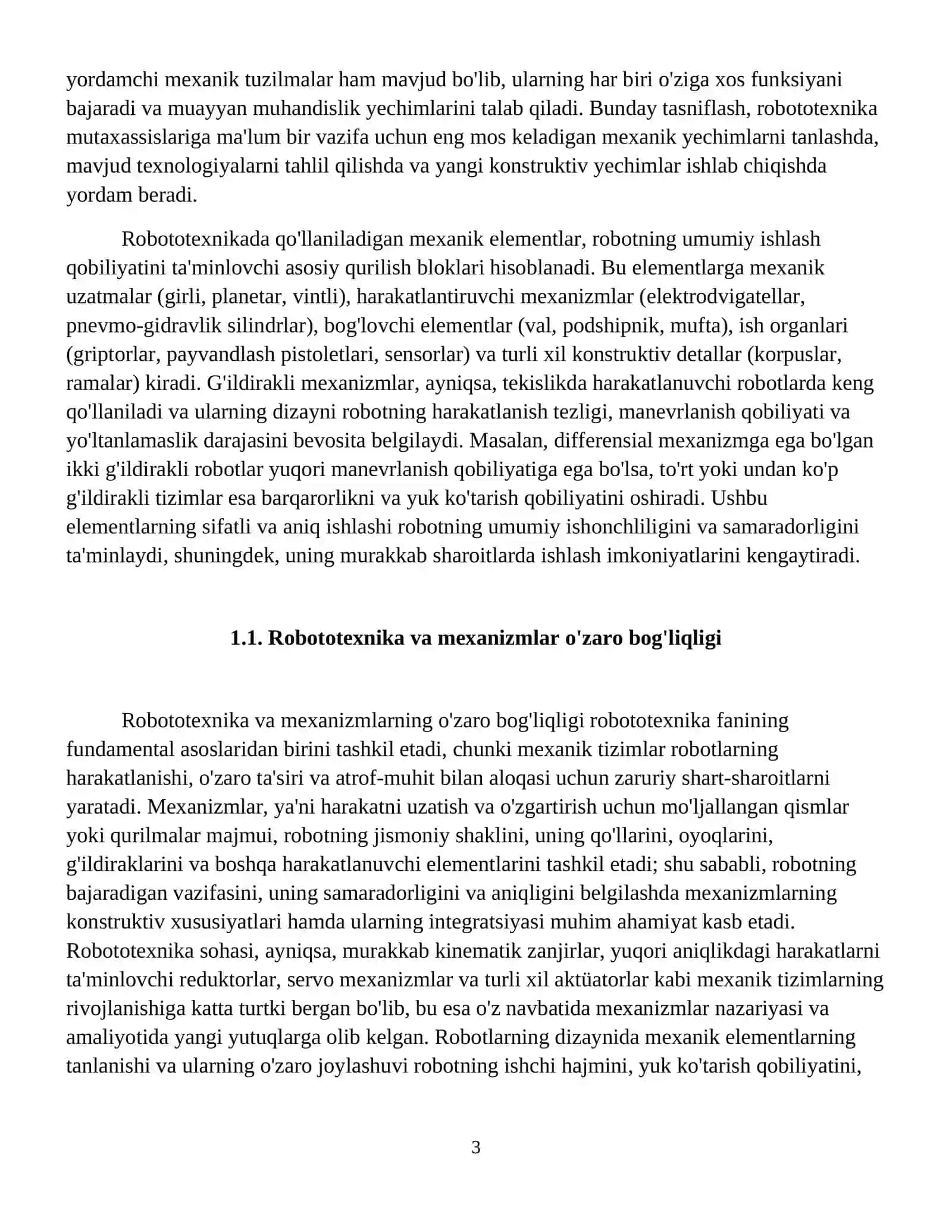 Robotlarning mexanizmlari 4