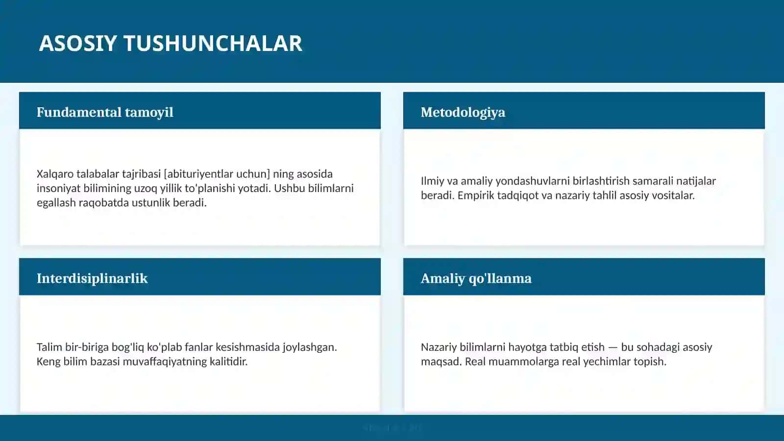 Xalqaro talabalar tajribasi [abituriyentlar uchun] 4