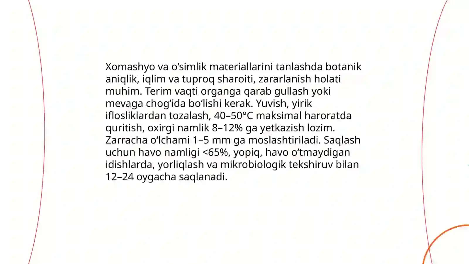 Issiq ichimlik va shifobaxsh damlamalarni tayyorlash texnologiyasi 4