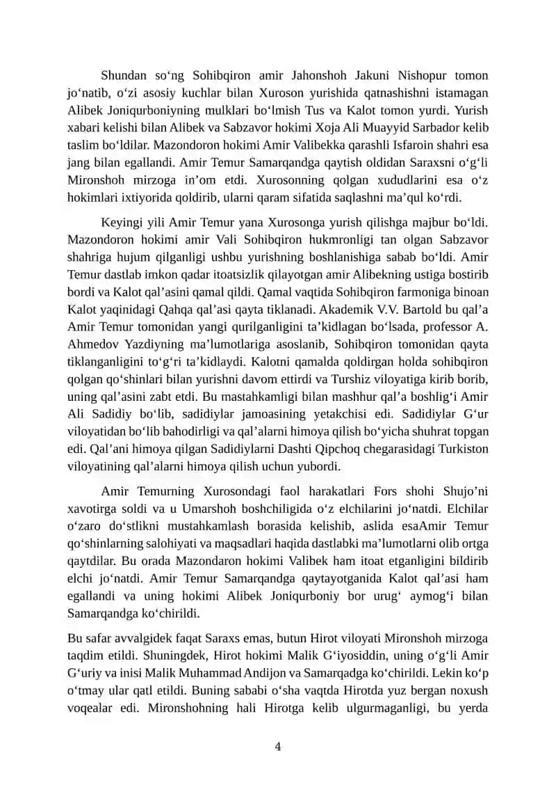 AMIR TEMURNING 3 YILLIK URUSHI 4