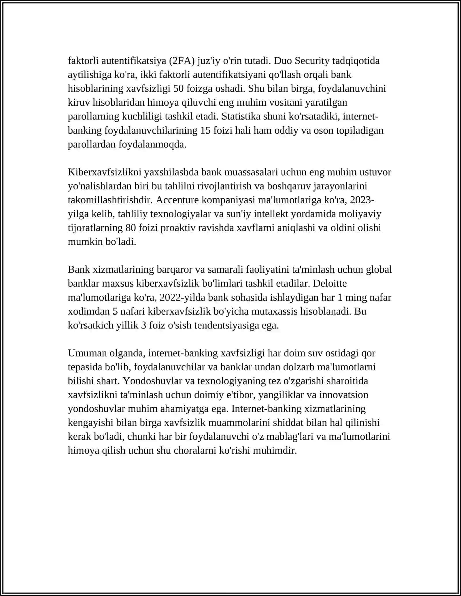 INTERNET-BANKING, INTERNET SAVDO, INTERNET-SUGʻURTA, INTERNET MARKETING 4