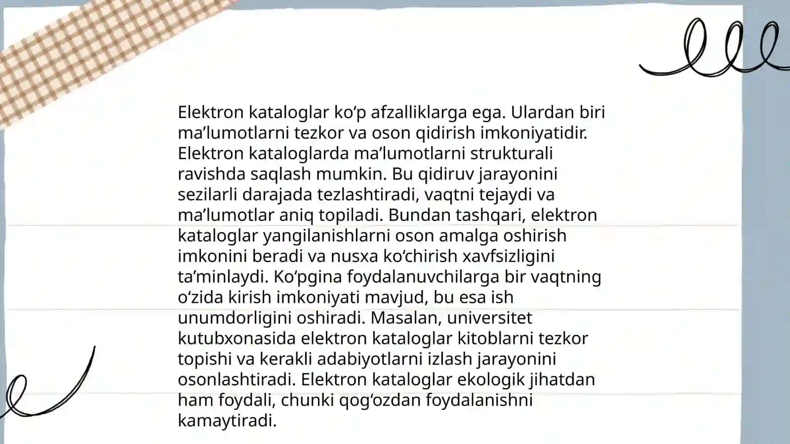 Elektron katalog yaratish tamoyillari 4