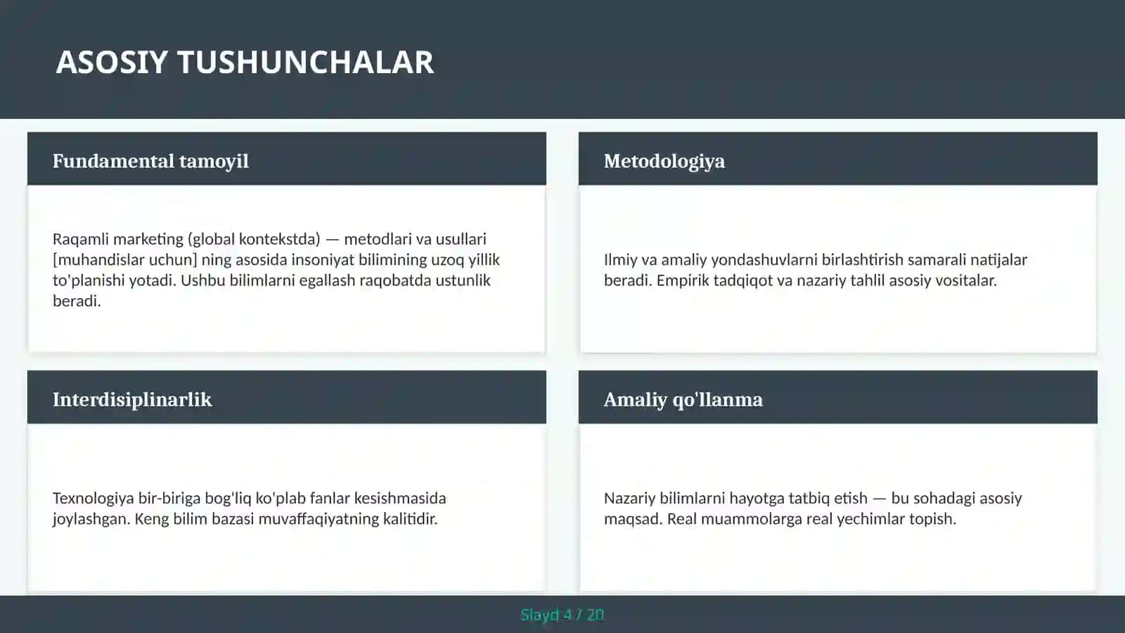 Raqamli marketing (global kontekstda) — Metodlari va usullari [Muhandislar uchun] 4
